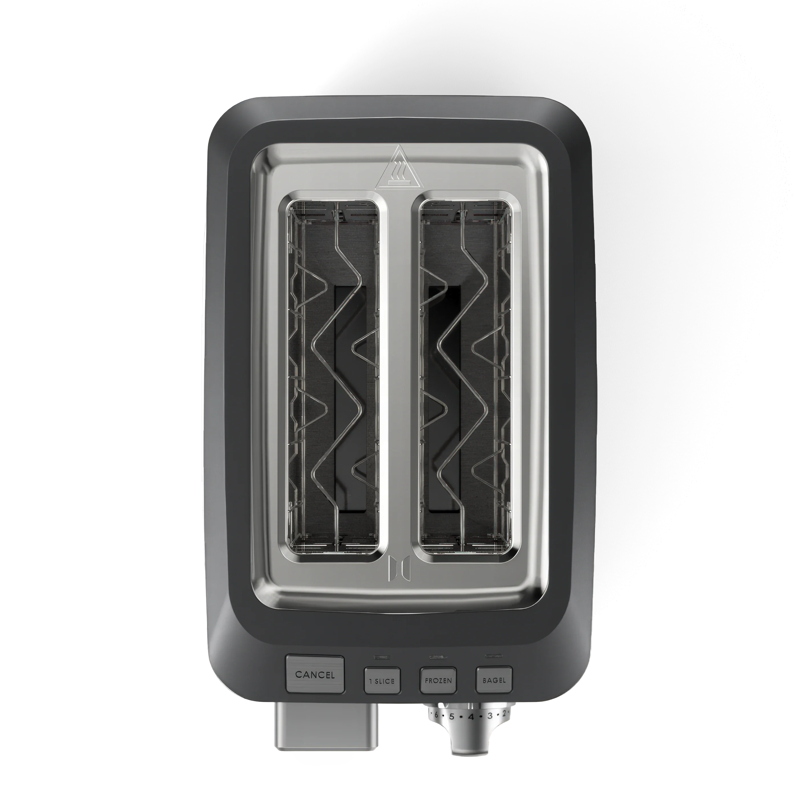top view of the two slice™ precision toaster model ltstr502