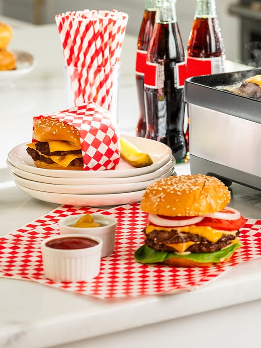 Classic Griddle-Top Burger Image