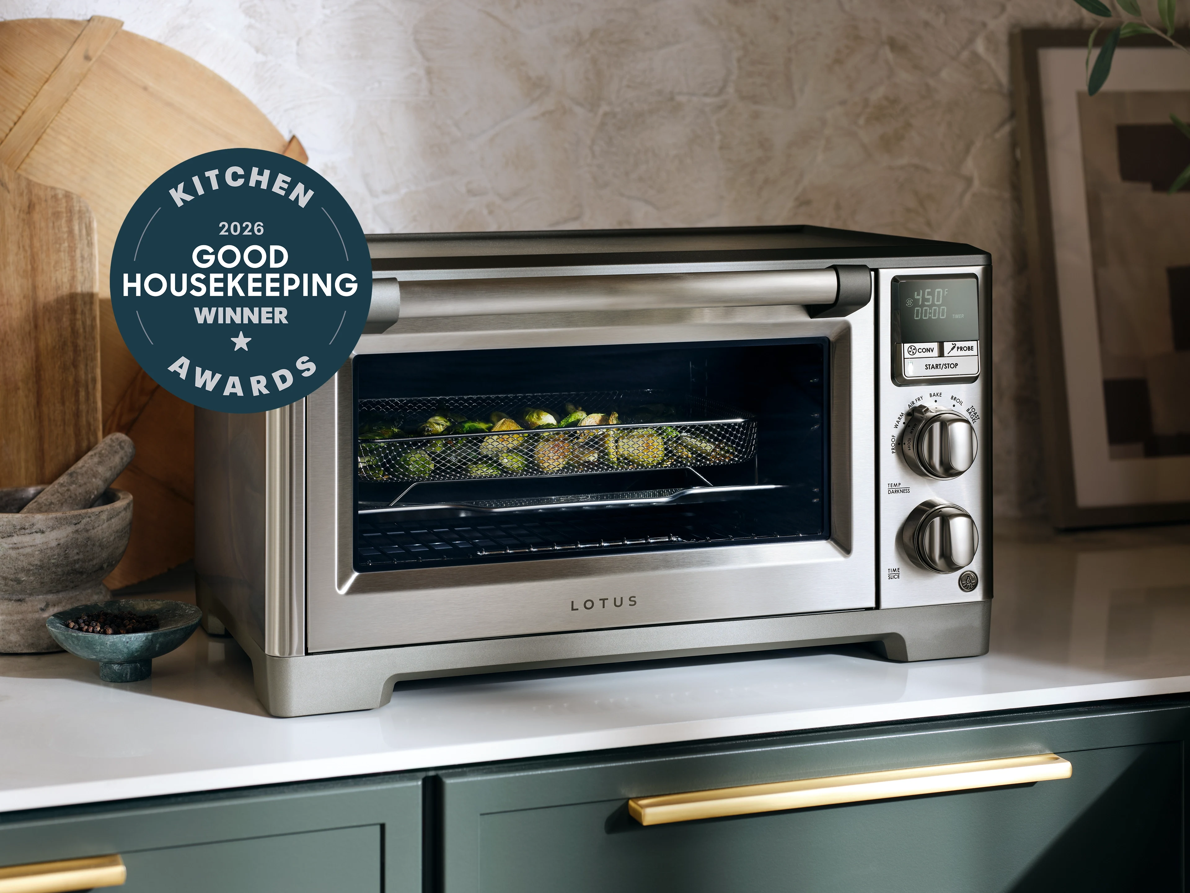 LTSCO500 Oven Horizontal with Good Housekeeping Badge