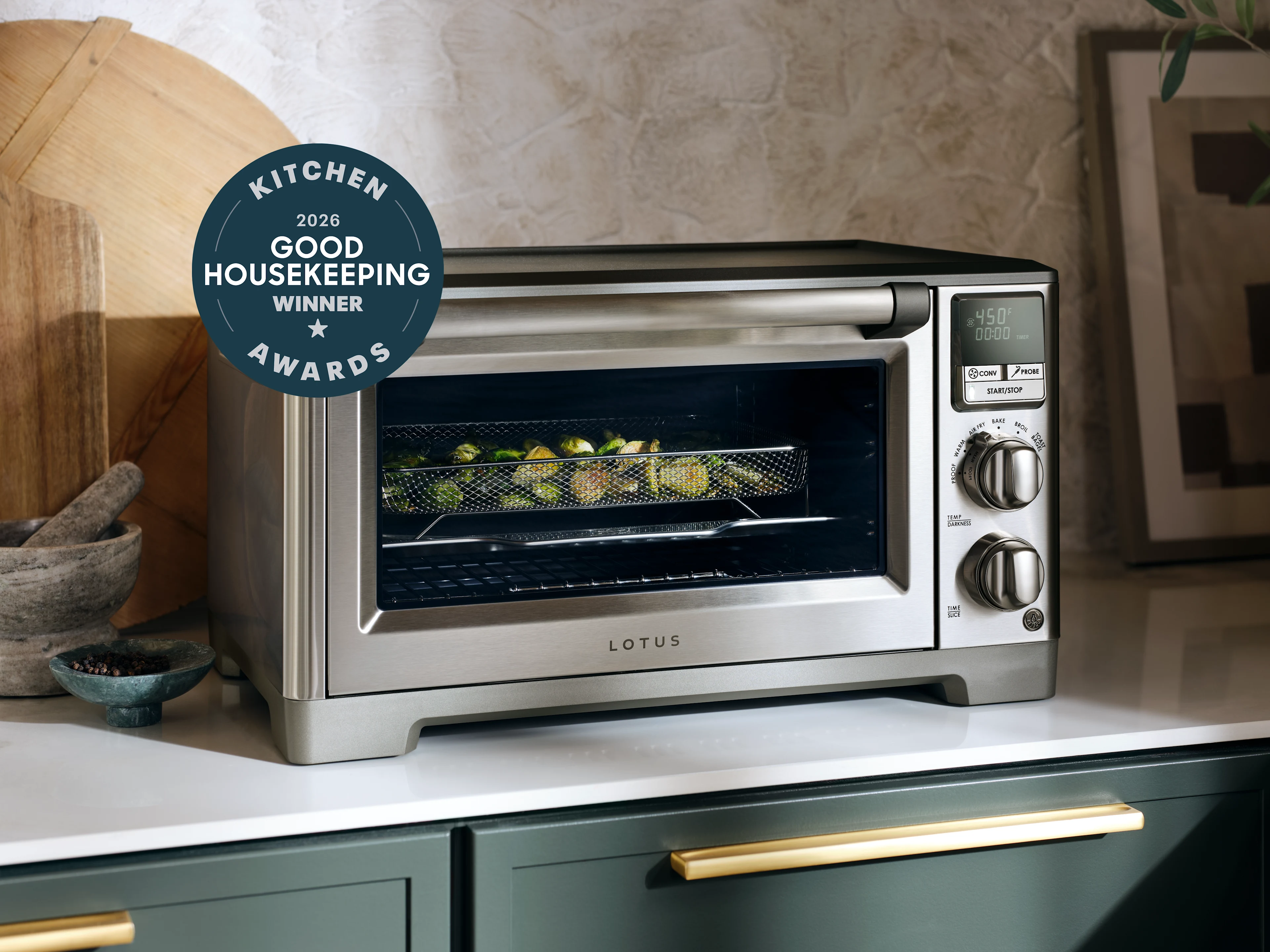 LTSCO500 Oven Horizontal with Good Housekeeping Badge
