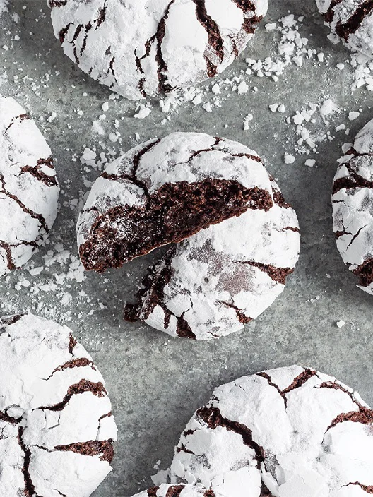 Chocolate Crinkle Cookies Image