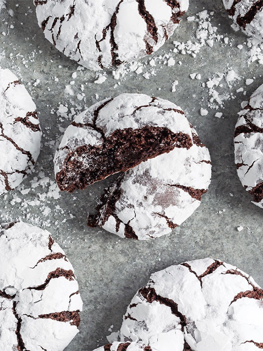 Chocolate Crinkle Cookies Image