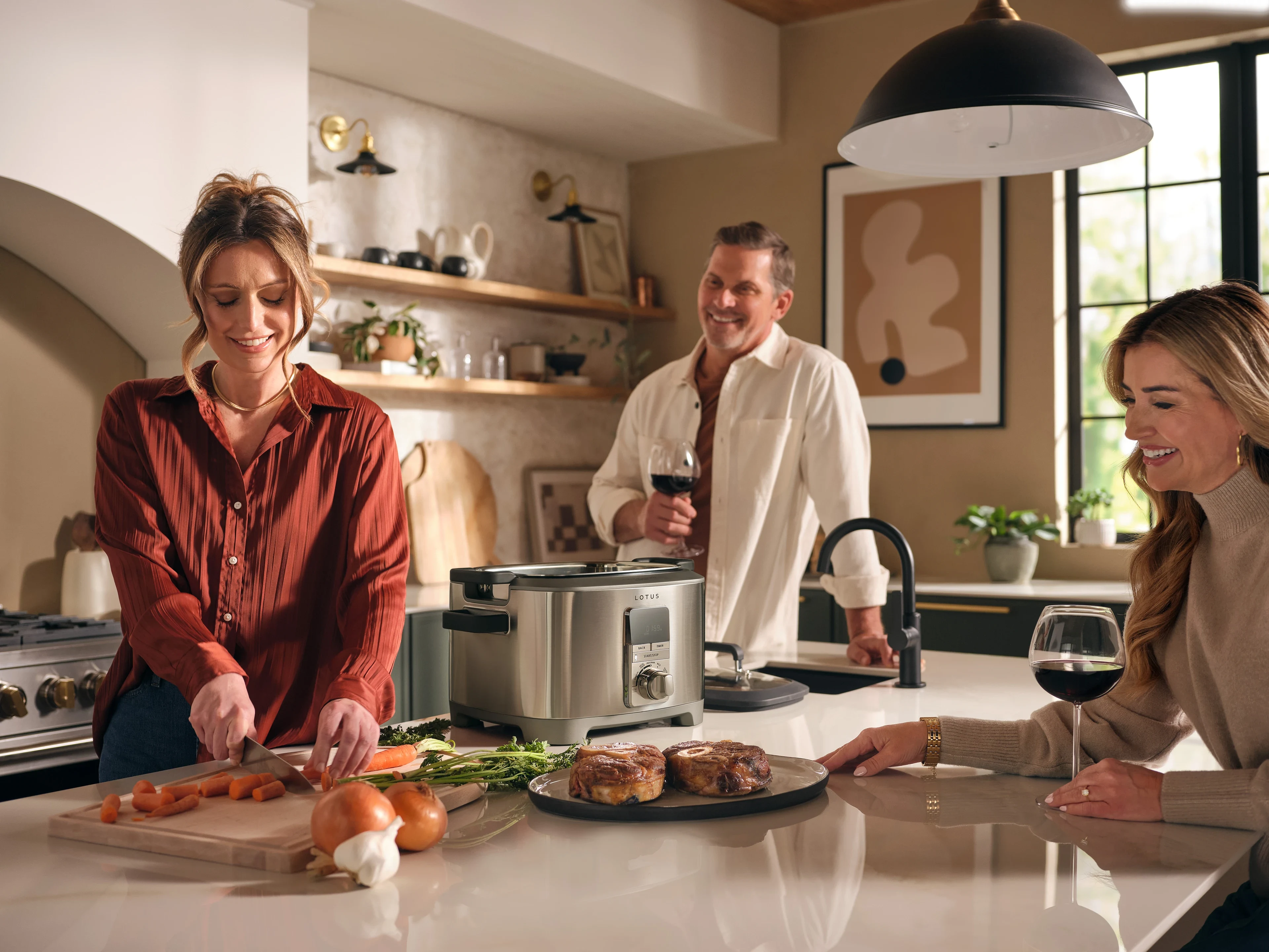Cook, serve, clean with ease