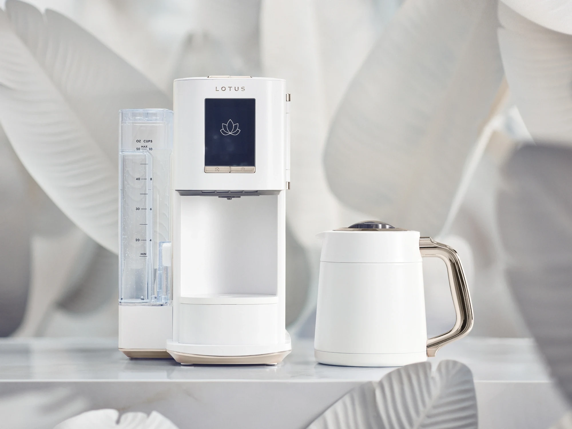 Lotus Signature Series The Ritual coffee system in Alabaster