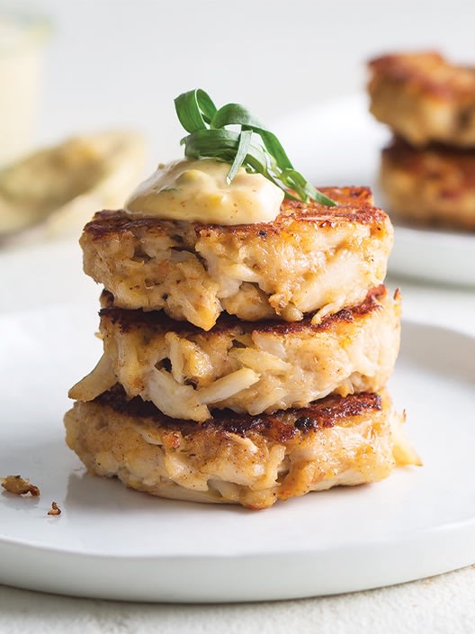Seared Mini Crab Cakes Image