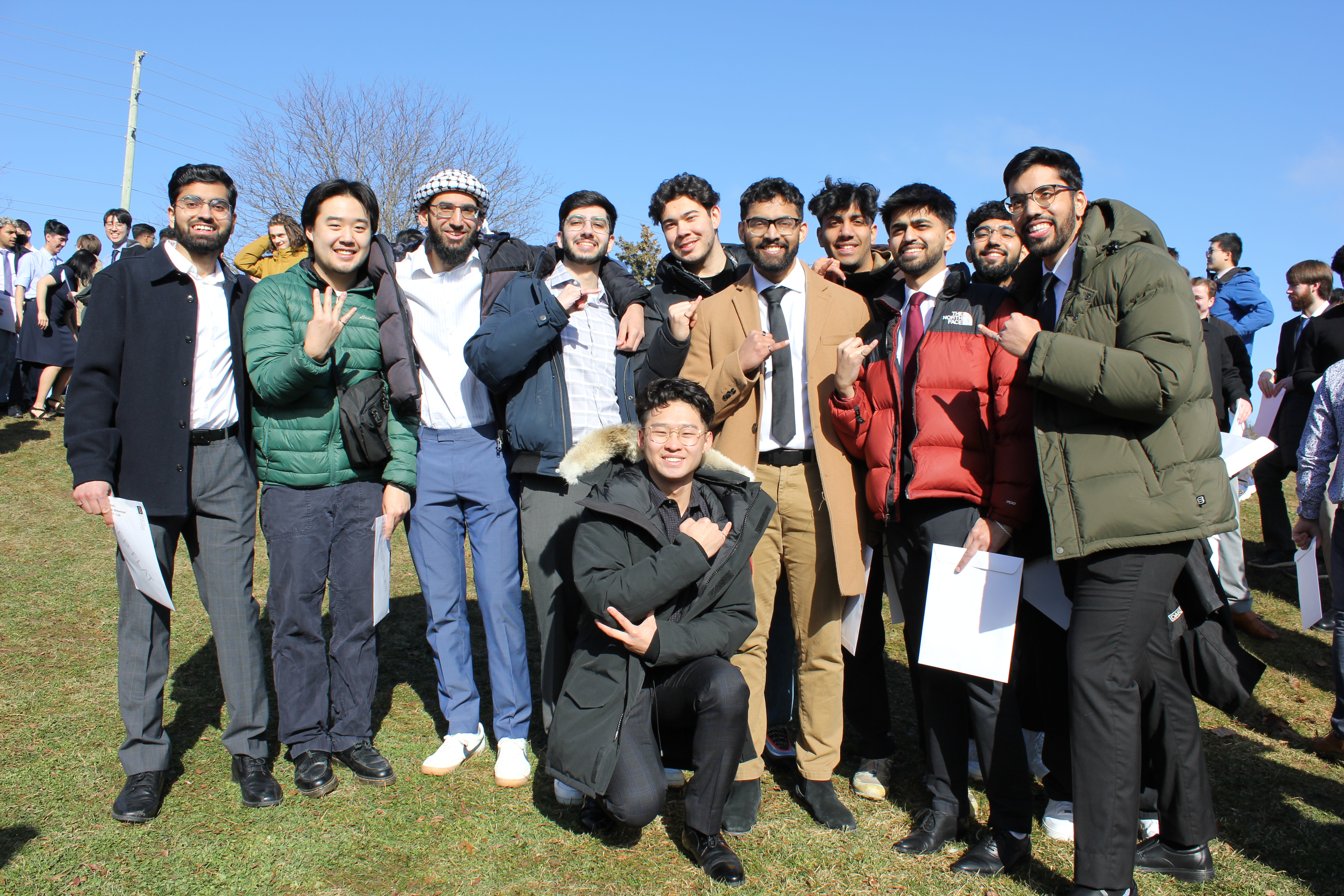 Mechatronics iron ring ceremony.