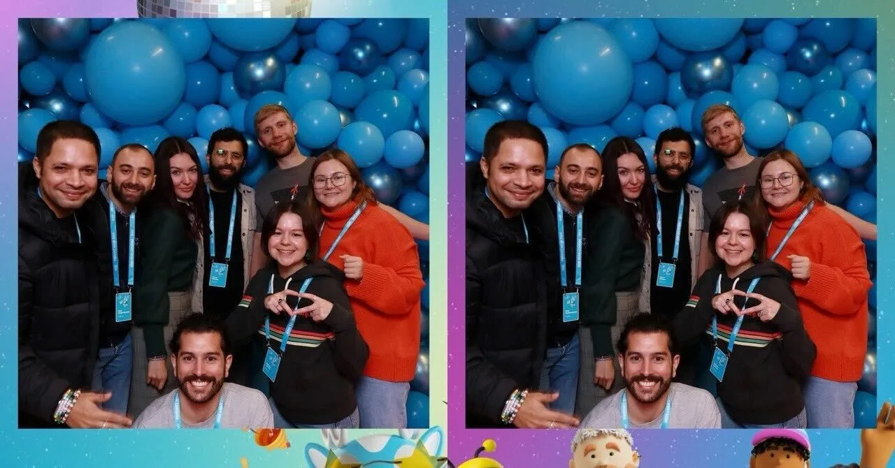 [IMAGE] Analytics engineering team blog - photobooth
