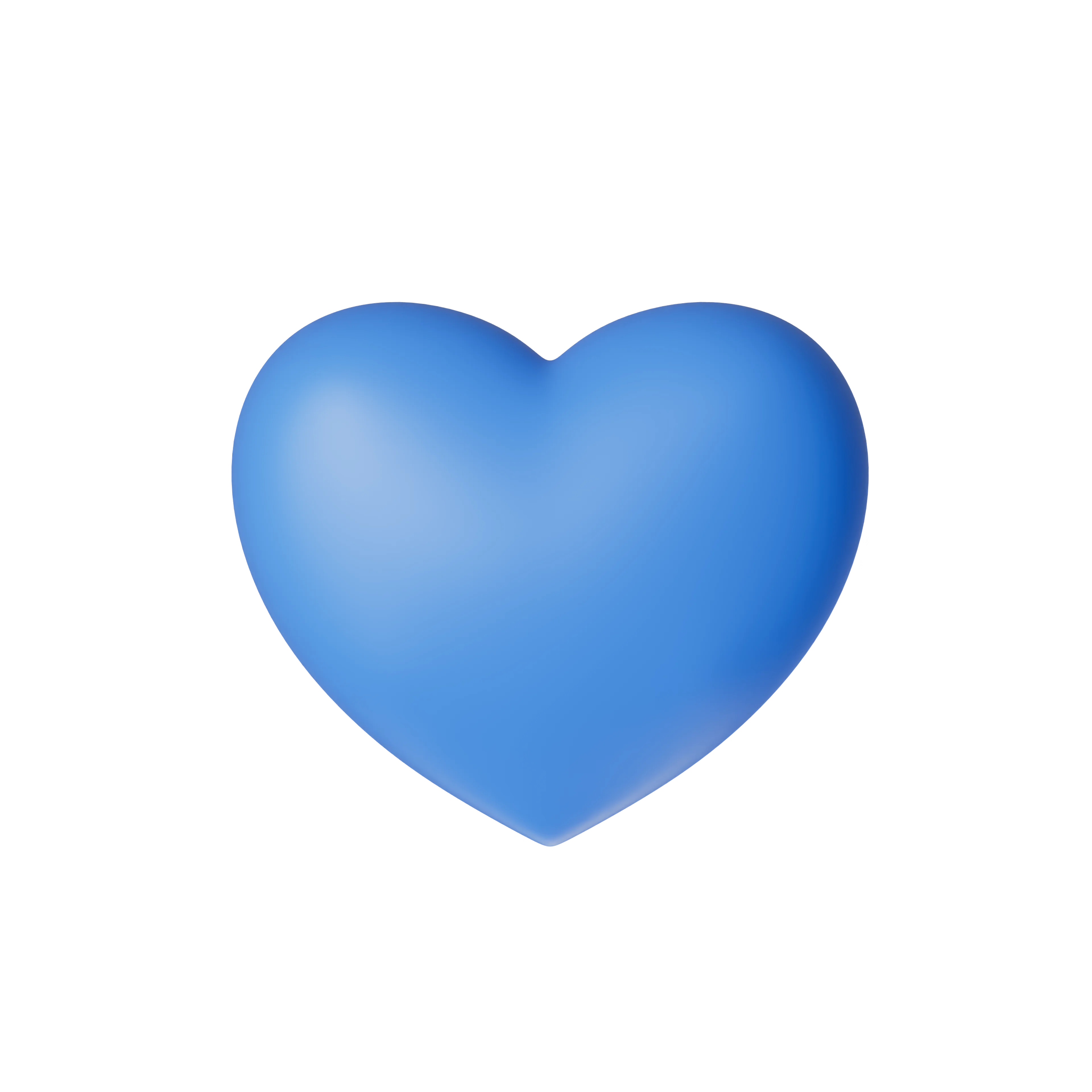 Emoji Heart blue 0001