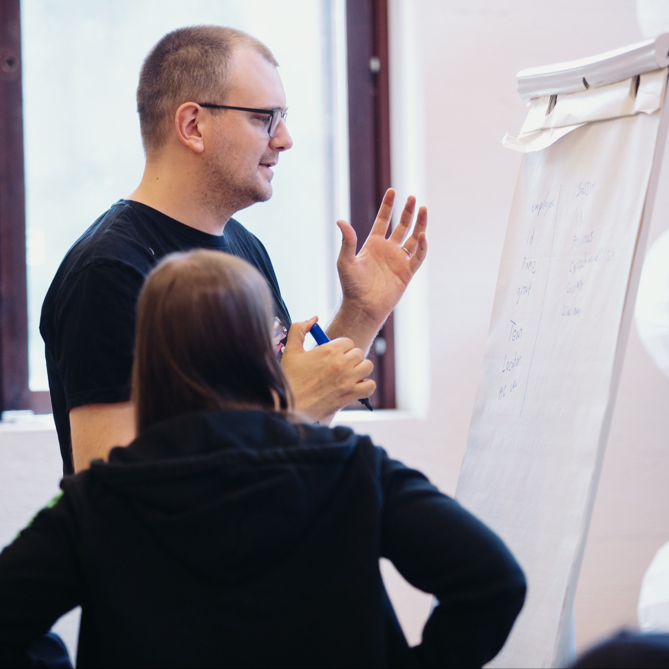 Square: product, working together, hackathon