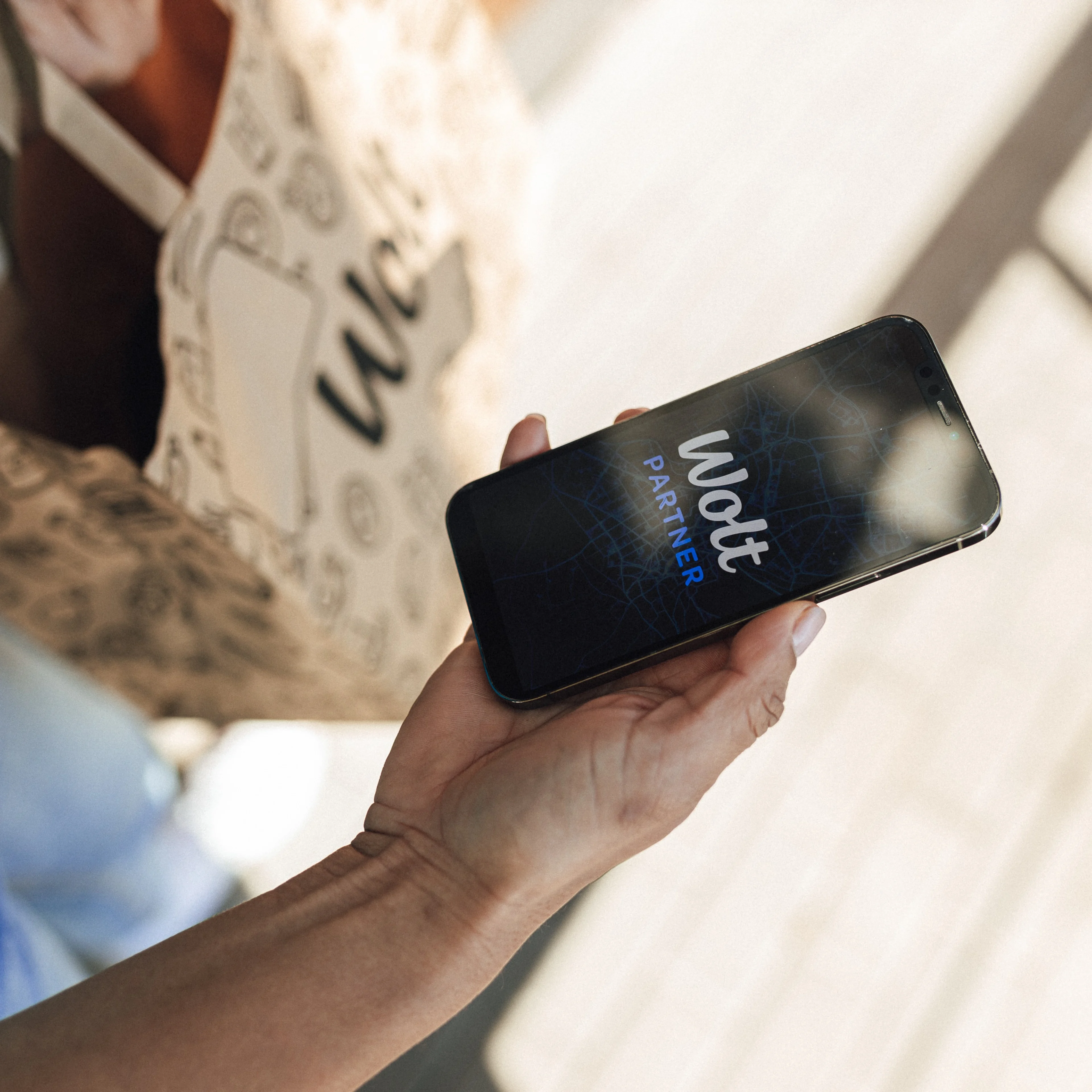 Square: general, wolt app, courier