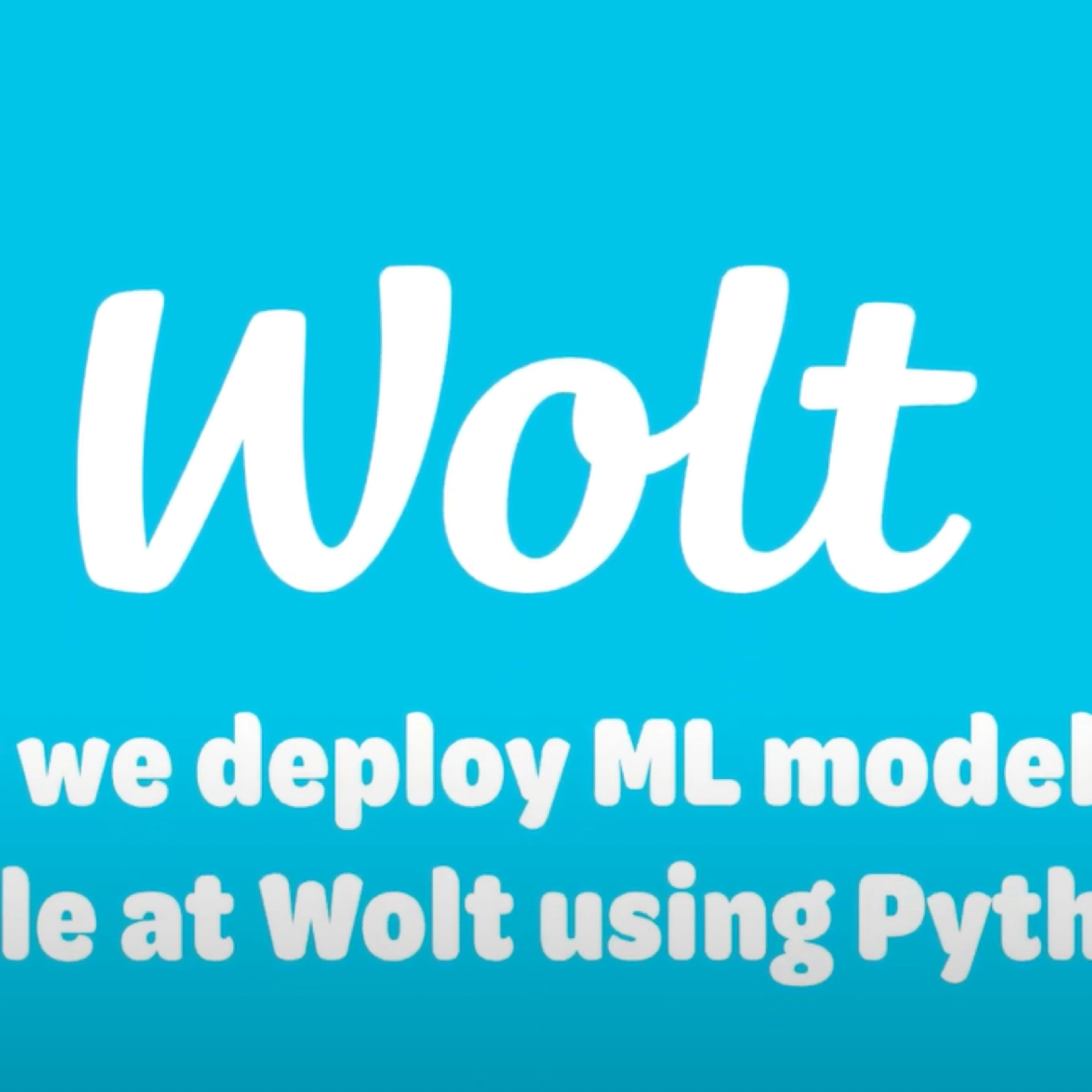 how we deploy ML models