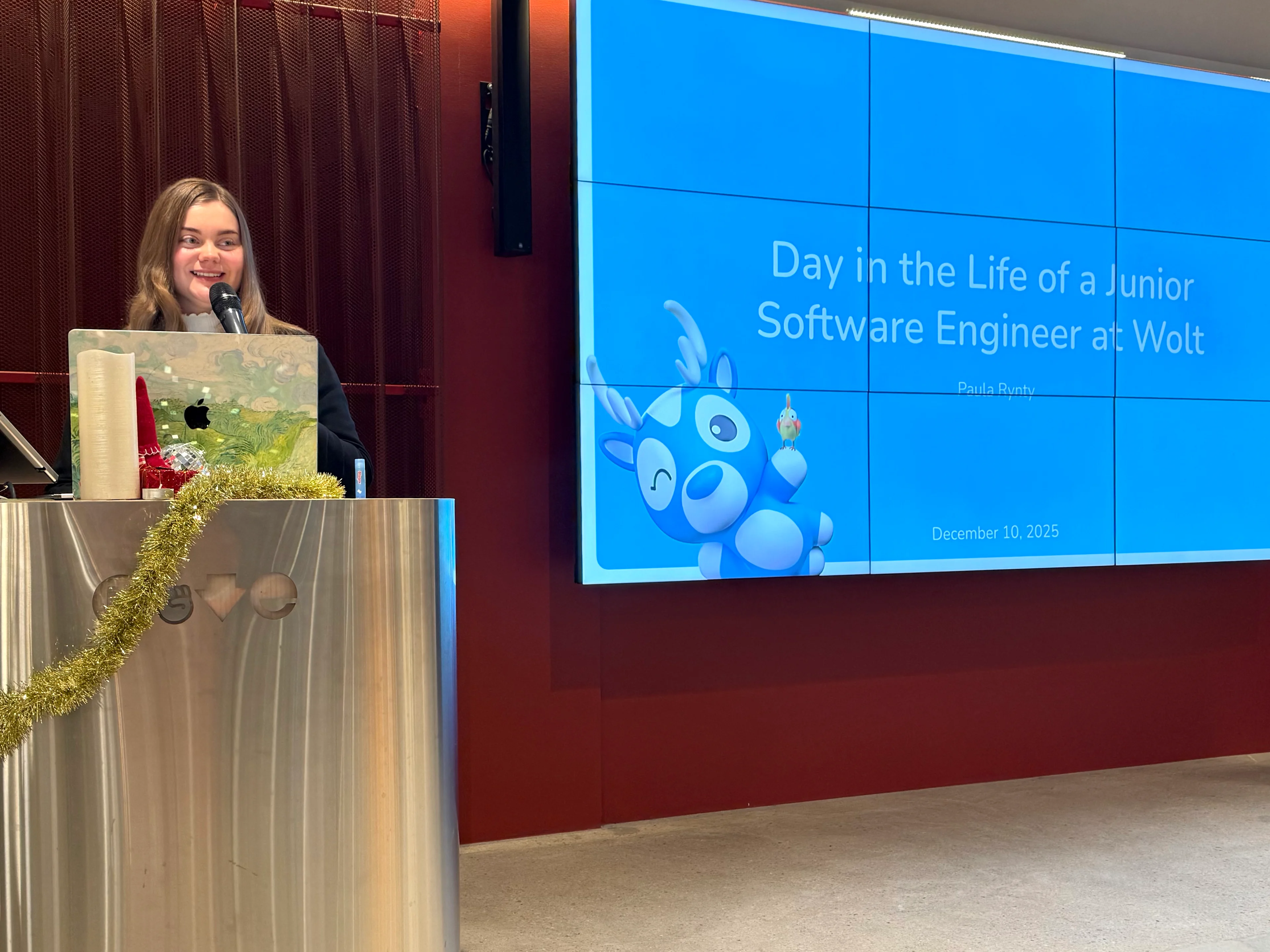 Paula Rynty - speaking at Hive