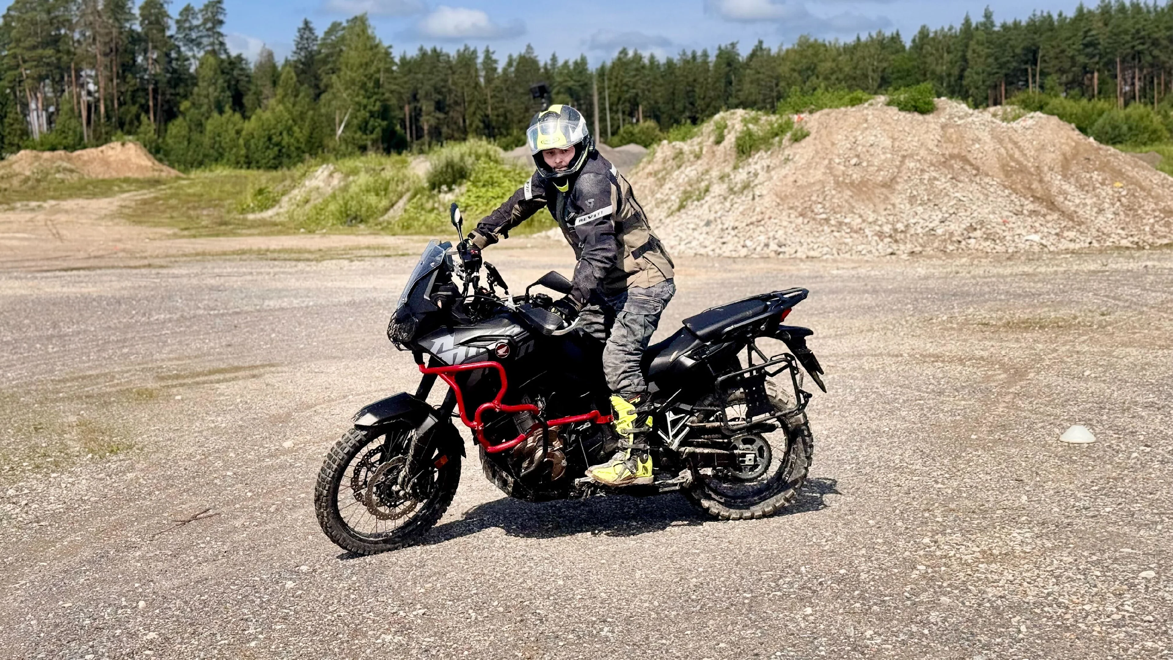 Image - Juri Gurski - on motorbike