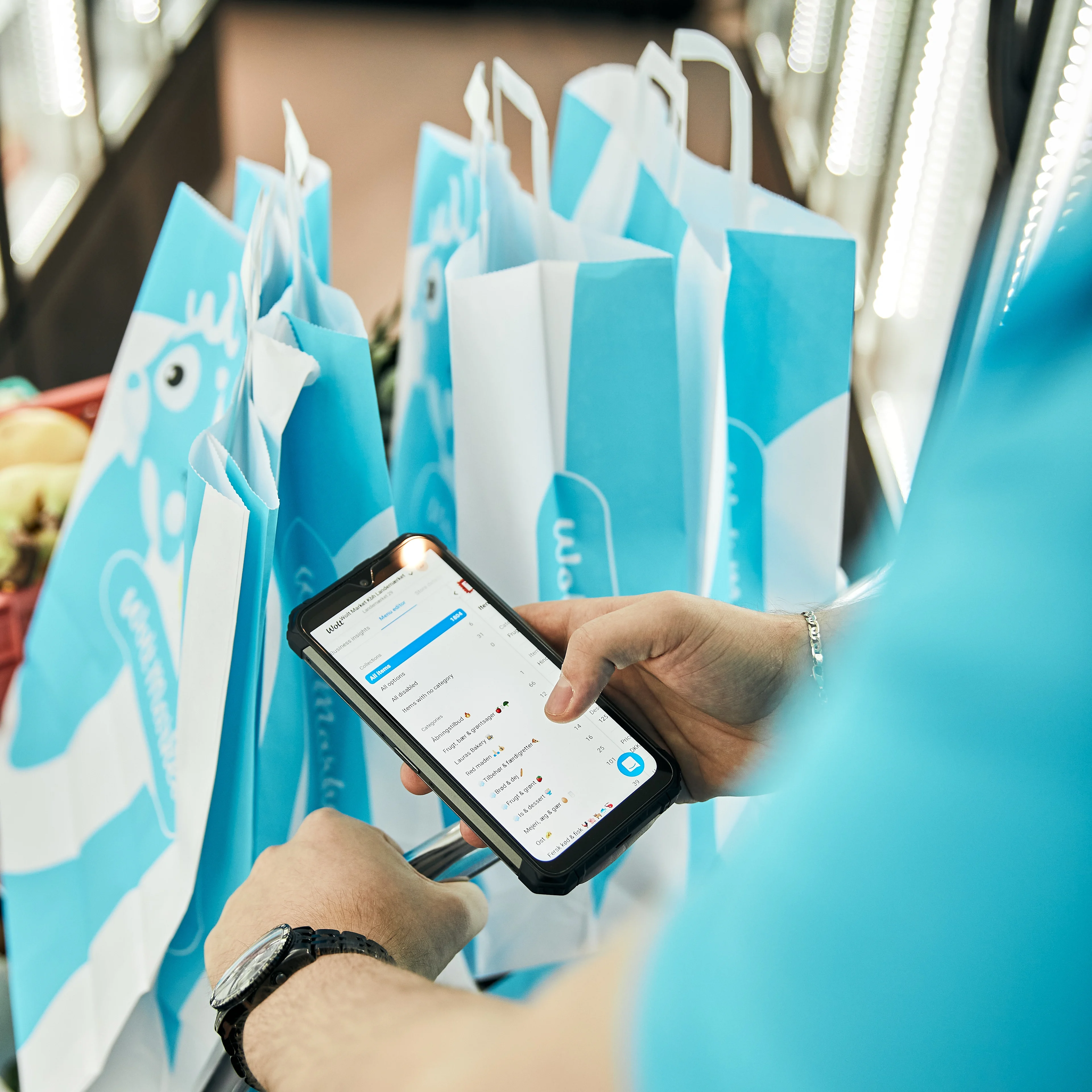 Square: Wolt Market - picker app