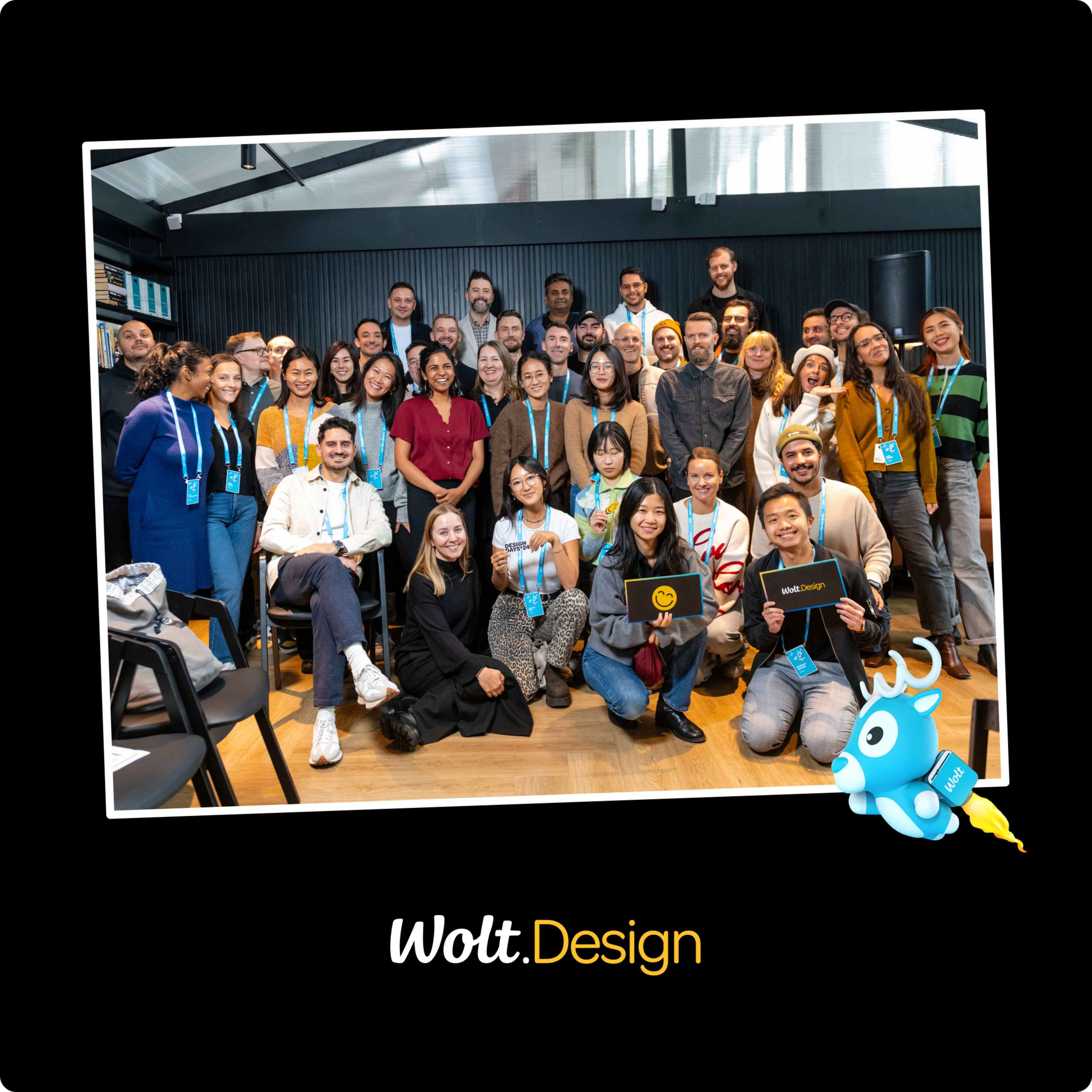 Wolt Design team, square image