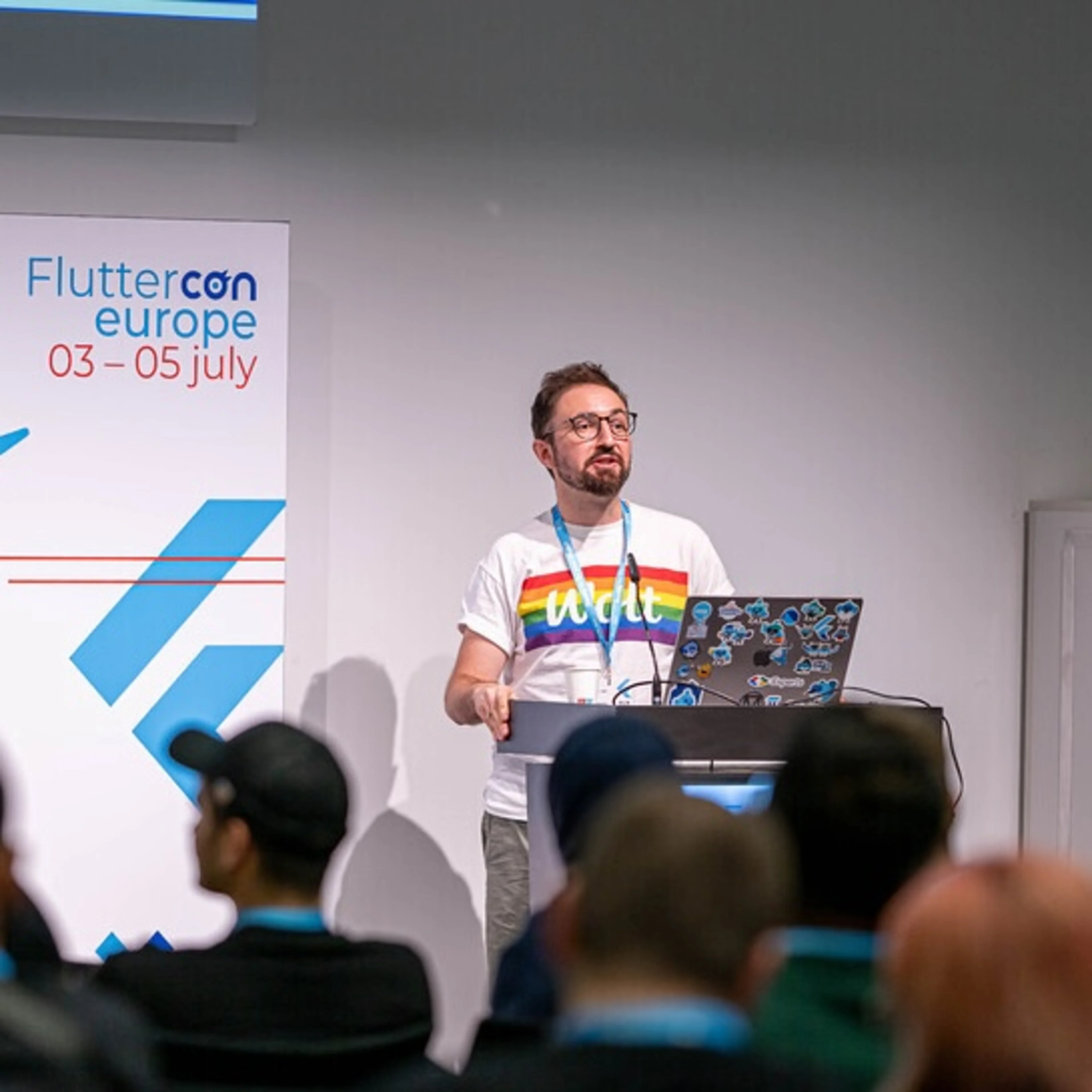 Cagatay at Fluttercon - Alternative image