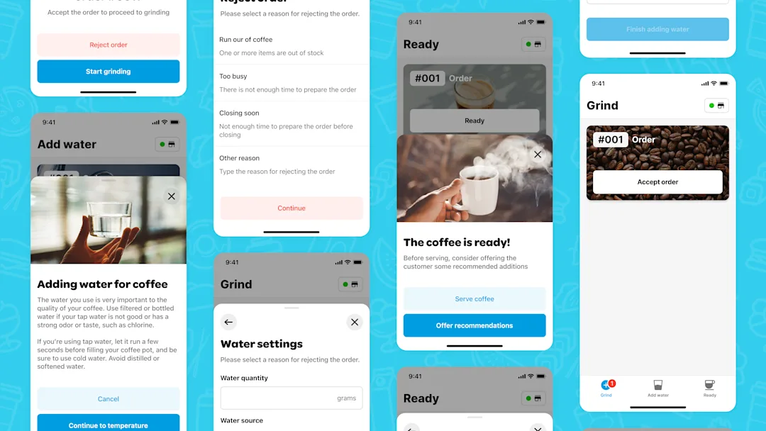 An overview of the multi-page scrollable bottom sheet UI design | Wolt ...