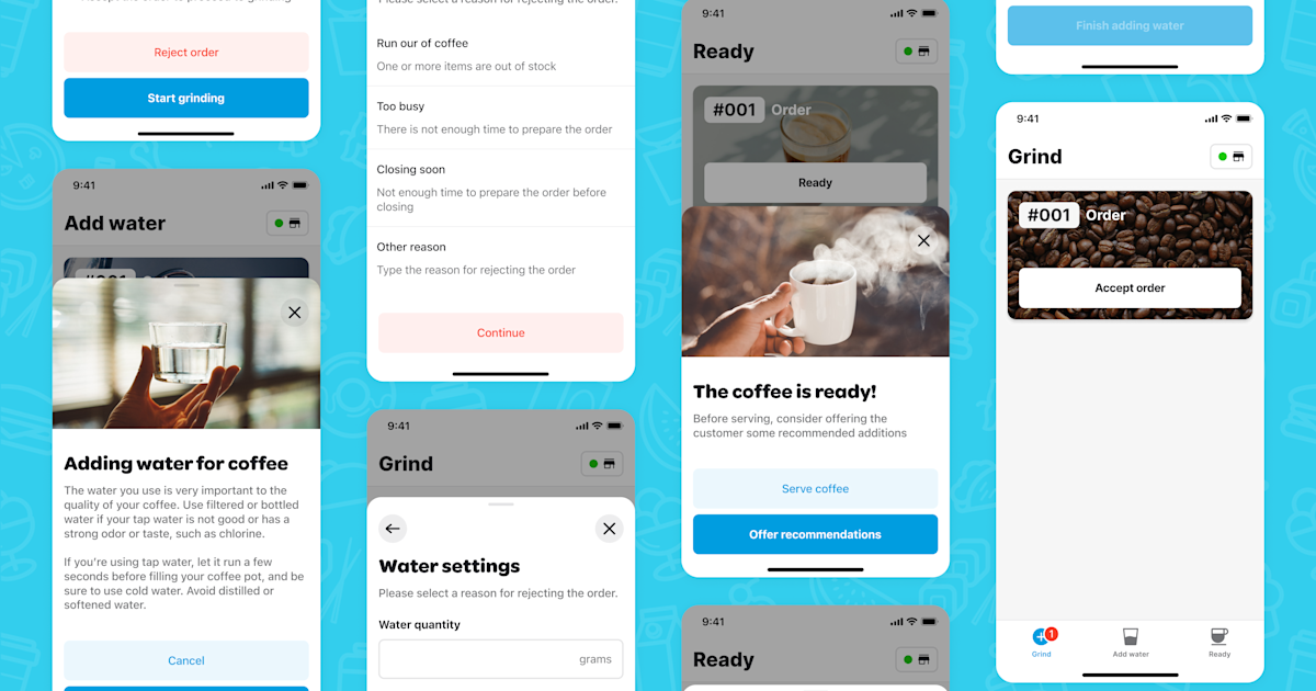 An overview of the multi-page scrollable bottom sheet UI design | Wolt ...