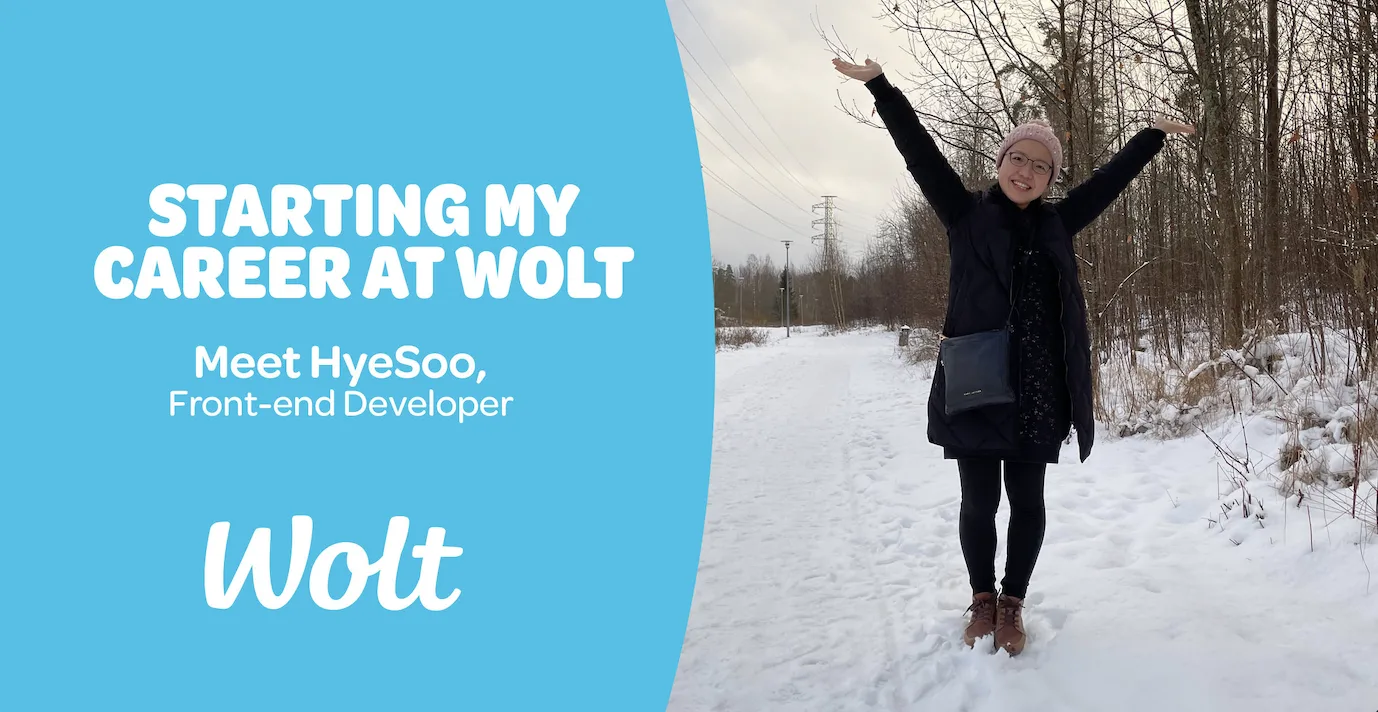 Blog cover: HyeSoo's intern story