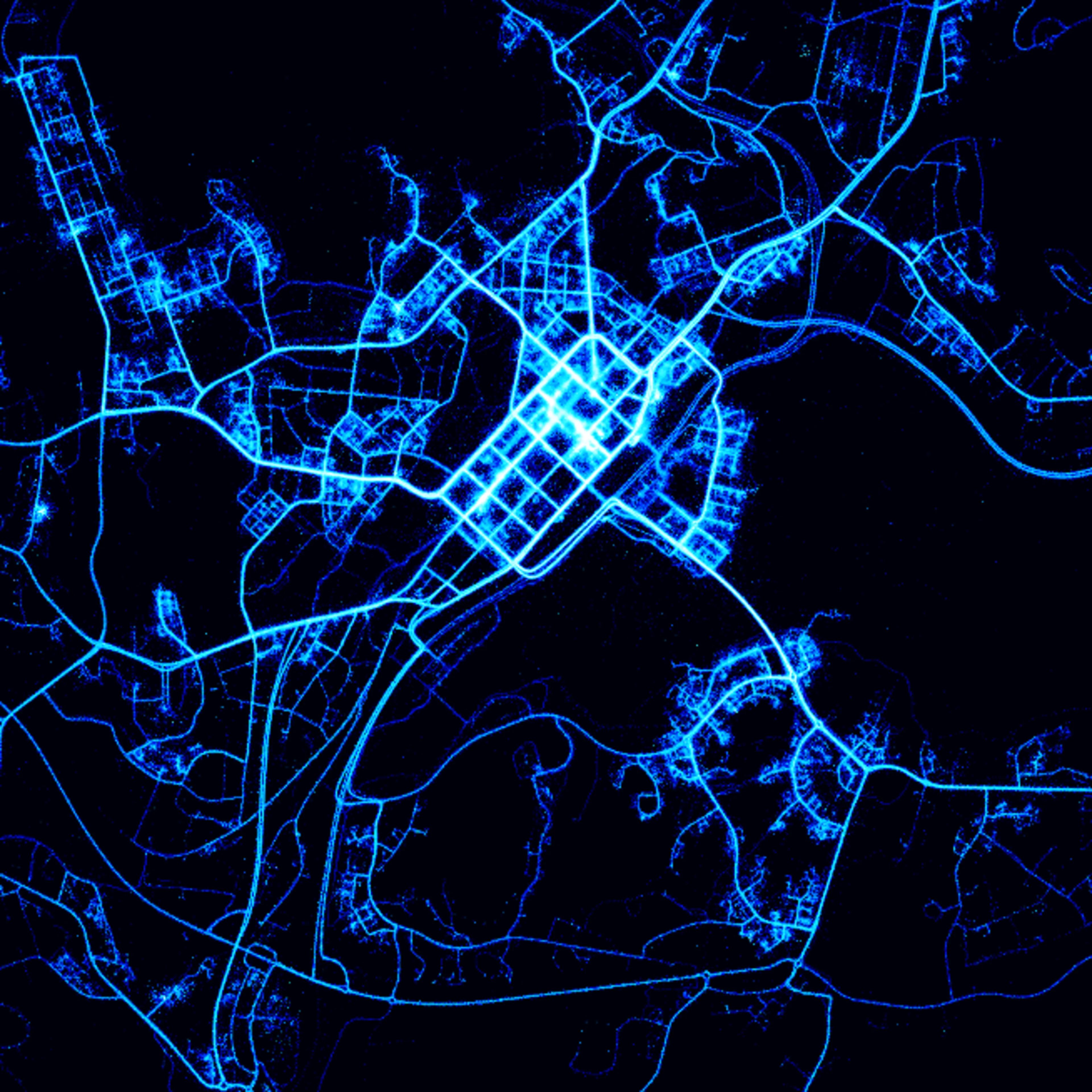 Location map data of Jyväskylä