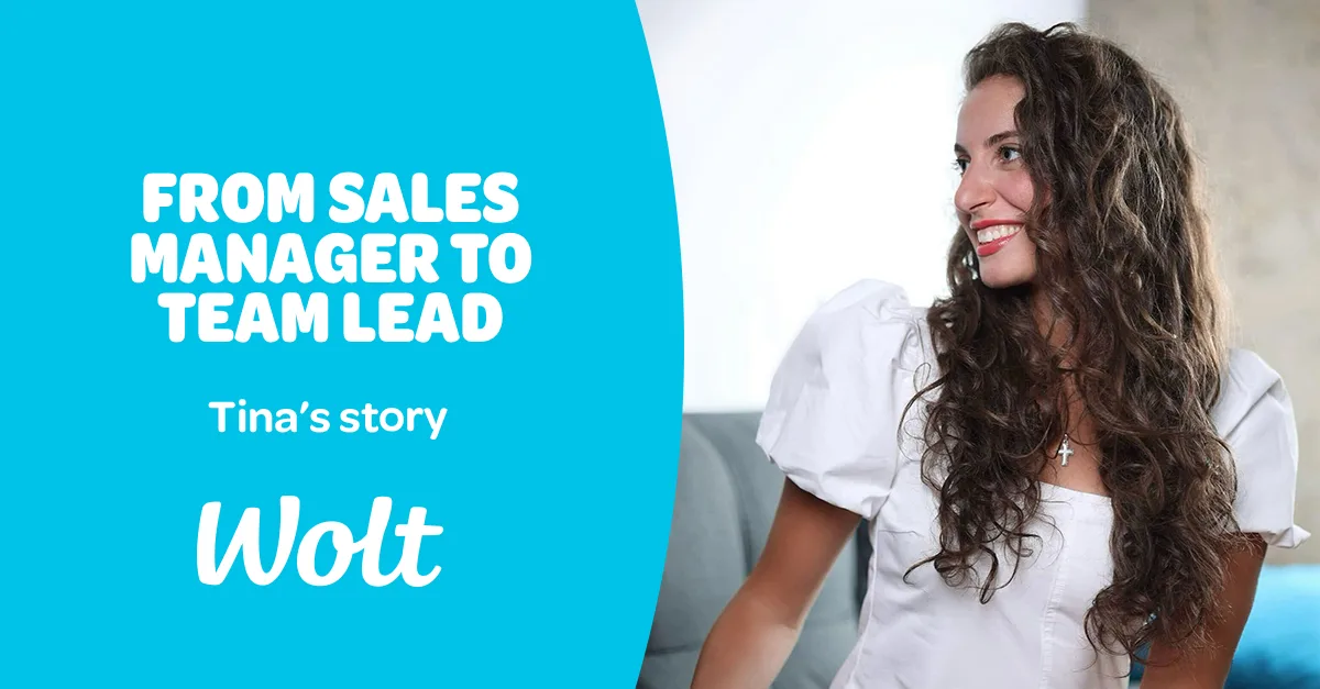 From Sales Manager to Team Lead - Tina's story