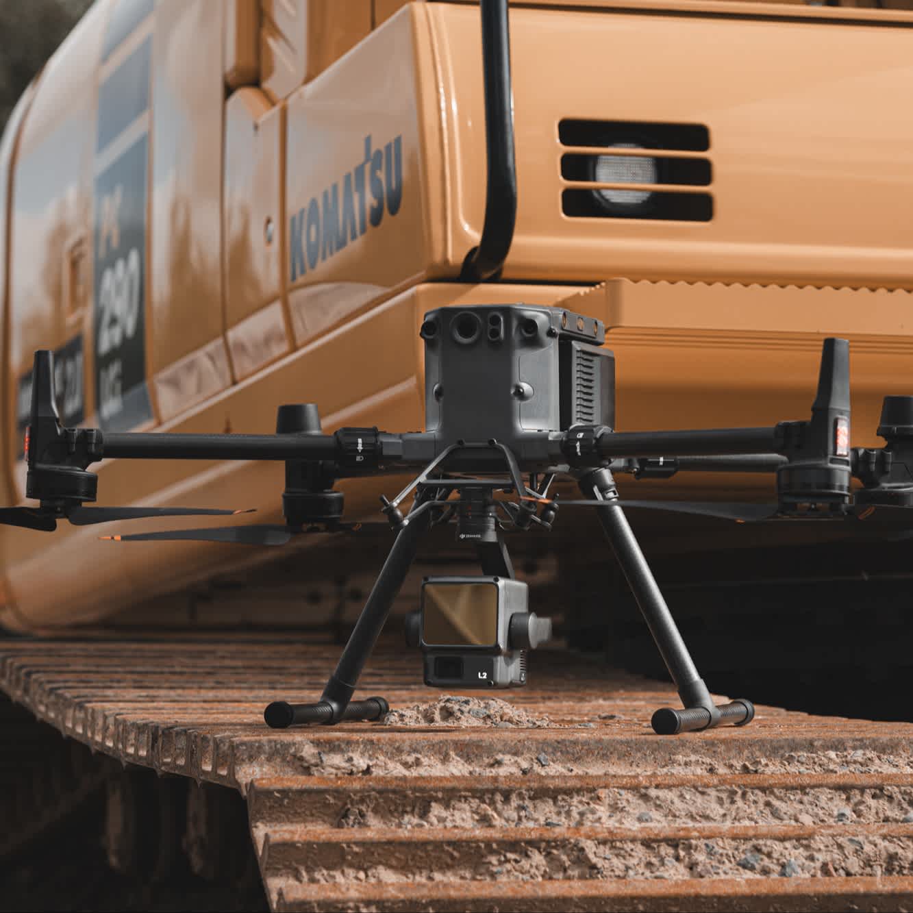 DJI Zenmuse has a high-accuracy IMU.