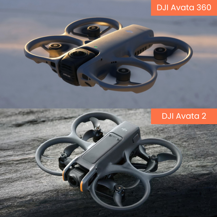 DJI Avata 360 vs DJI Avata 2.