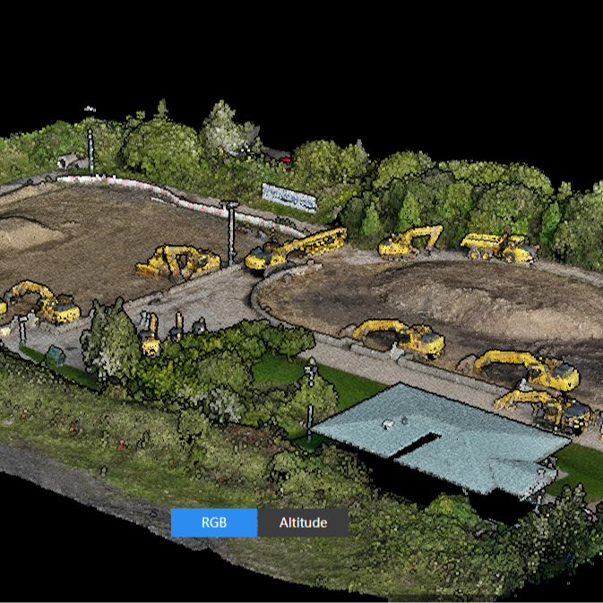 Process data with DJI Terra.