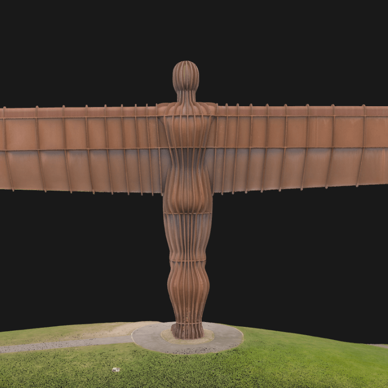Drone Mapping The Angel Of The North