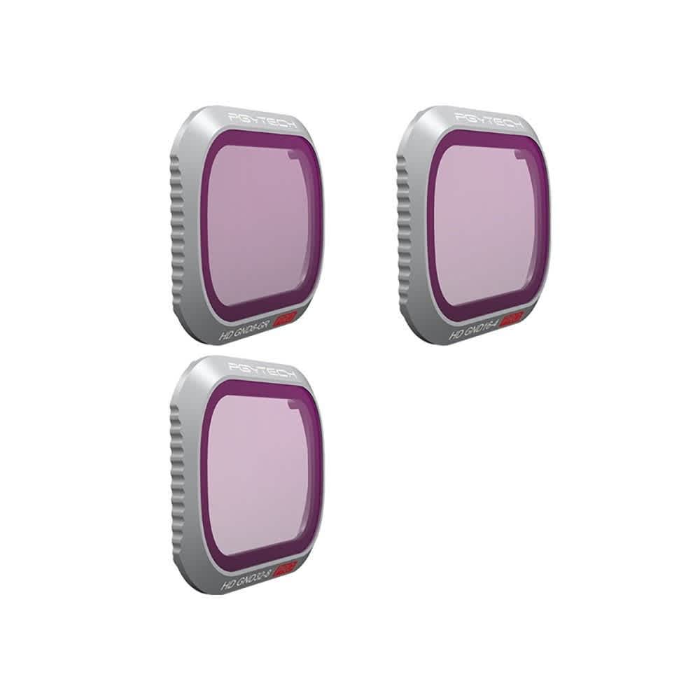 PGYTECH ND Filter Set for Mavic 2 Pro in front of a white background.