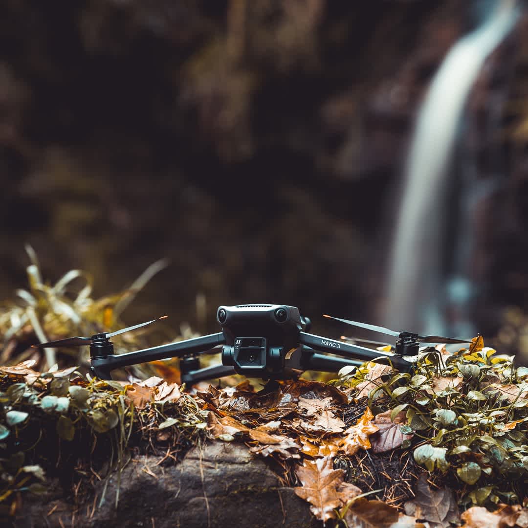 DJI Mavic 3 Cine grounded.