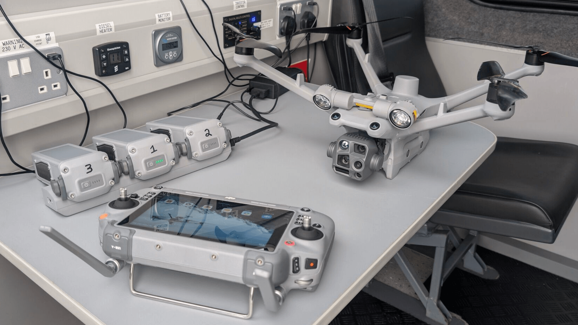 Police drones in action: DJI Matrice 4TD for public safety