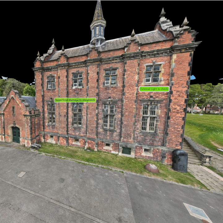 Annotate 3D models through Nira.