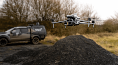 What is a datum point in surveying and drone mapping?