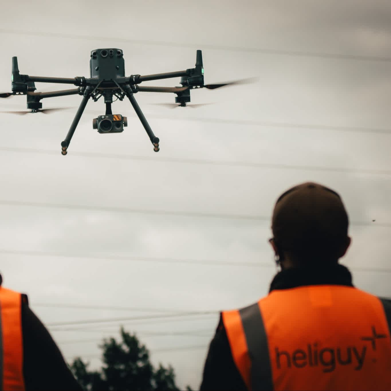 DJI Zenmuse H30 flagship all-weather drone payload with wide and zoom cameras, laser rangefinder, and night vision.