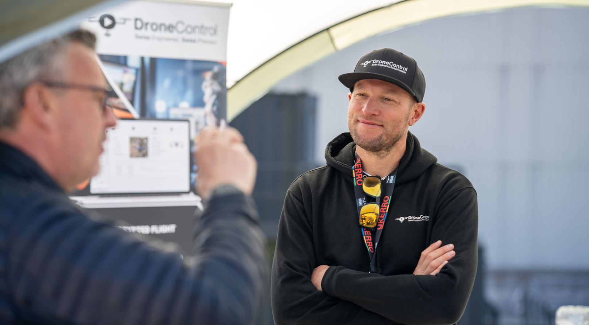 DroneControl at the Emergency Robotics Summit 2025, organised by The United Kingdom Emergency Robotics Responders Organisation (UKERRO).