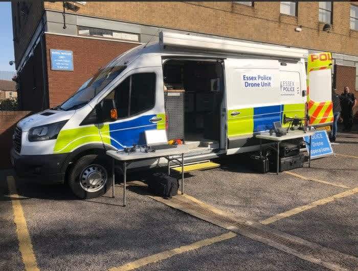 Drones being used in search and rescue trial