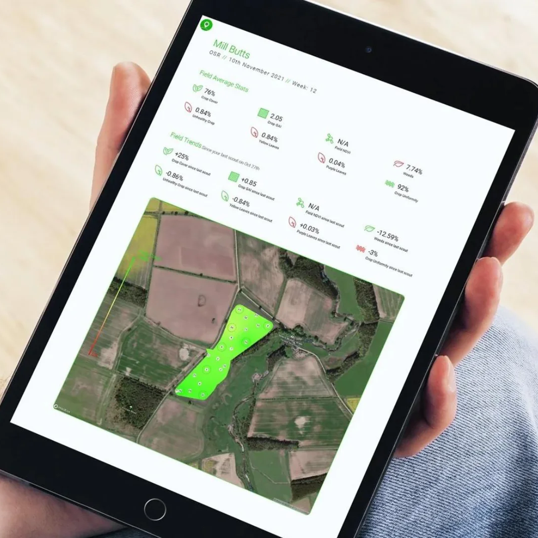 Skippy Scout is an accurate and automated crop scouting software platform.