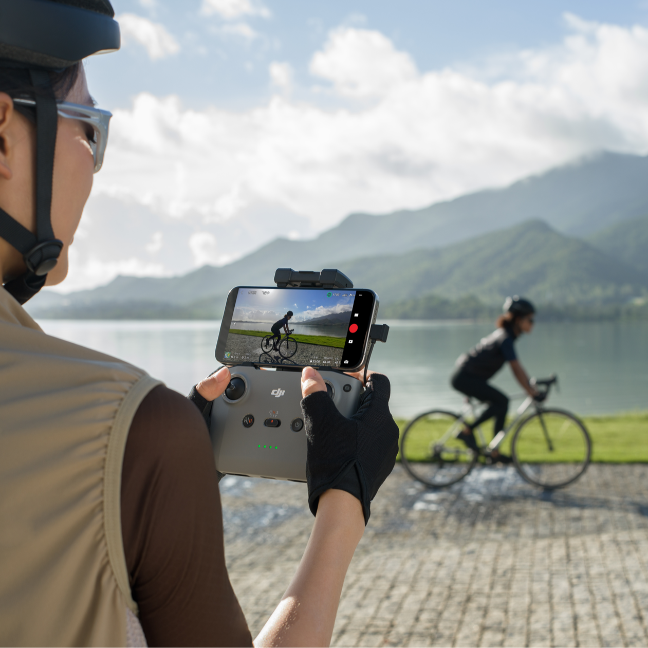 DJI RC-N3 remote controller.