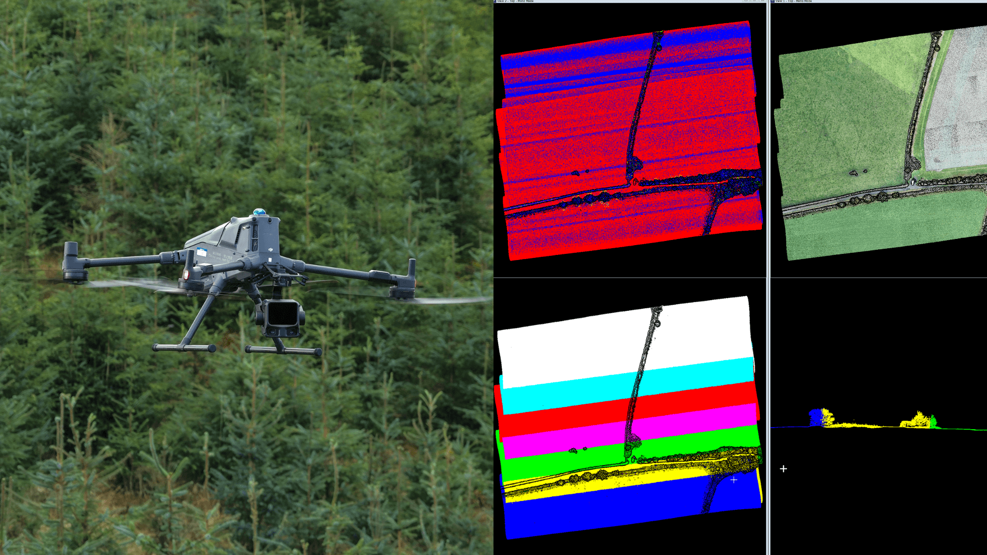 Terrasolid update: Support for DJI Zenmuse L3 drone LiDAR data