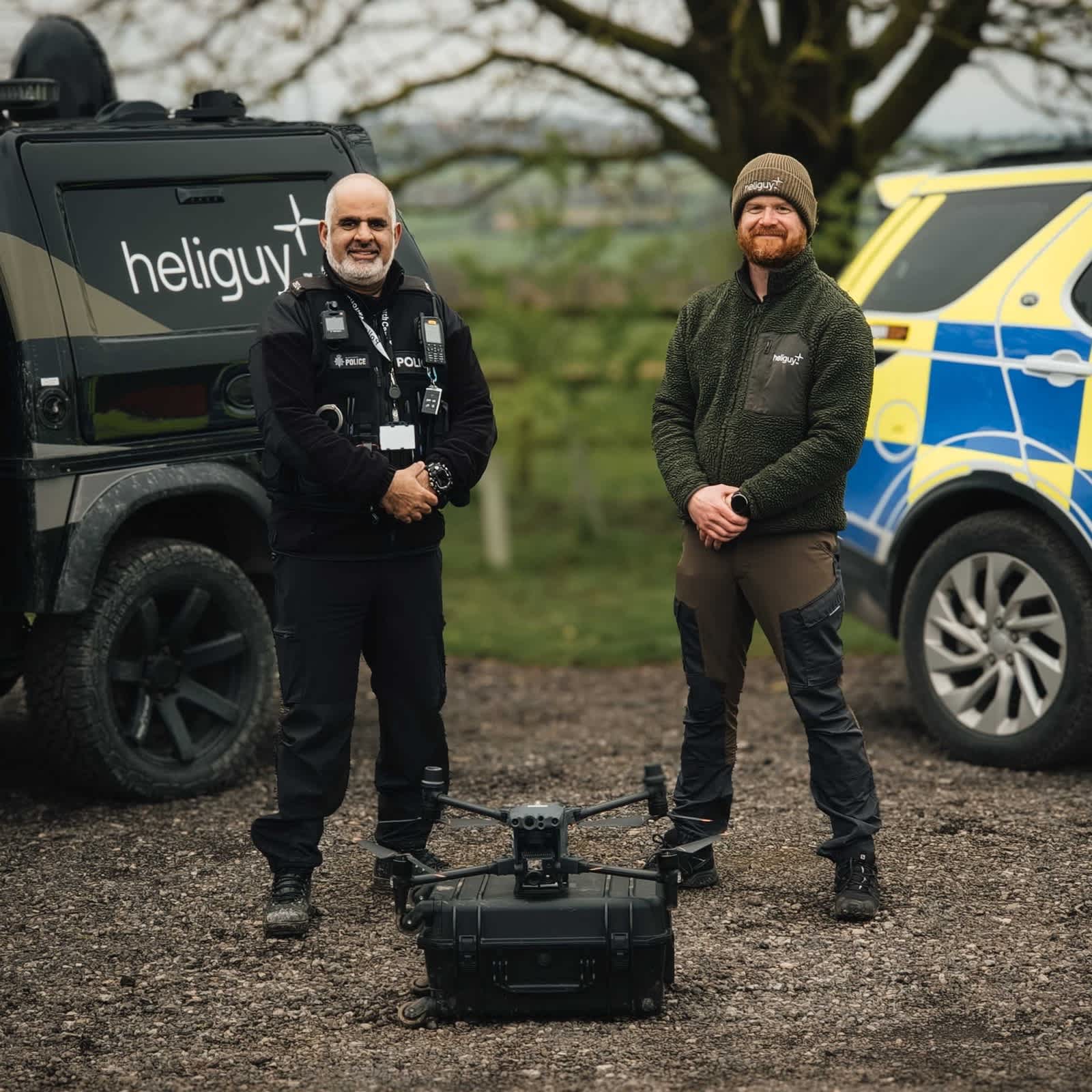 Heliguy drone training.