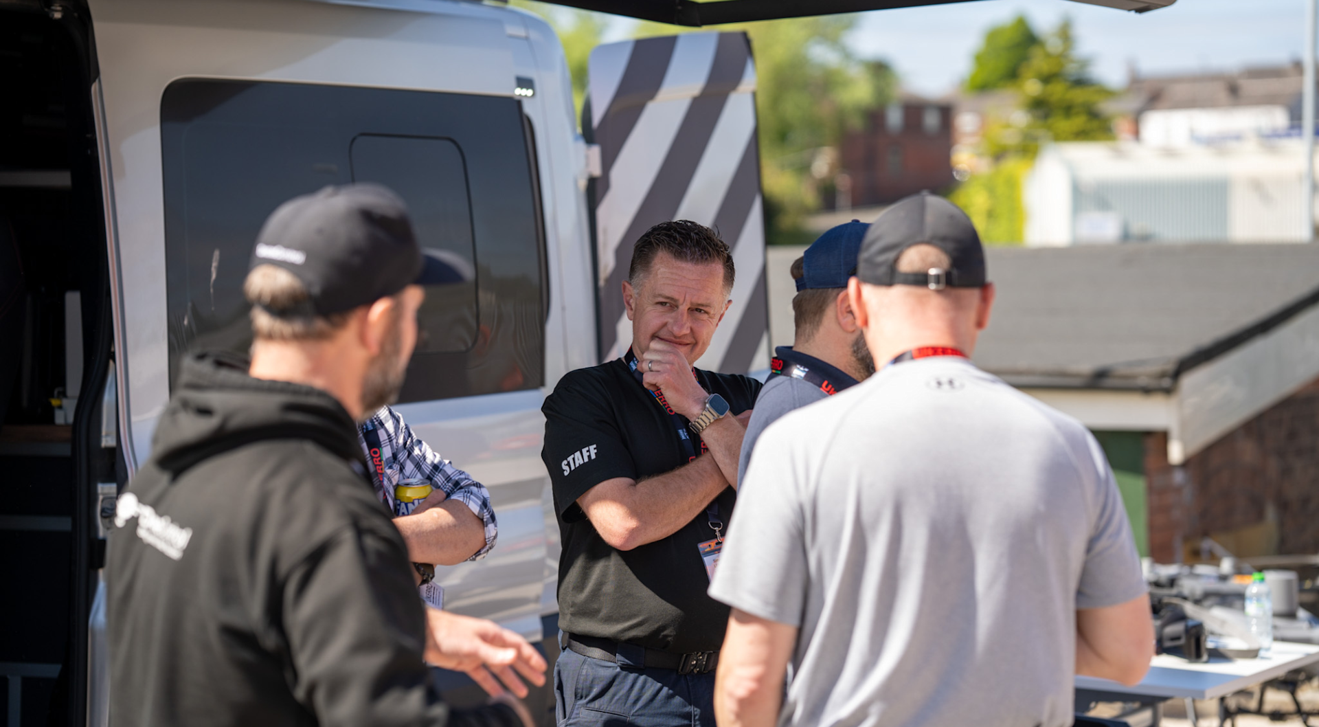 Heliguy at the Emergency Robotics Summit 2025, organised by The United Kingdom Emergency Robotics Responders Organisation (UKERRO).