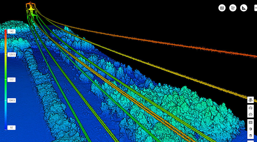Power Line Inspection Software Transform powerline inspection with DJI Zenmuse L2