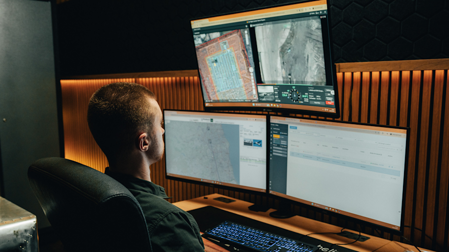 Remote command centre with DJI Dock