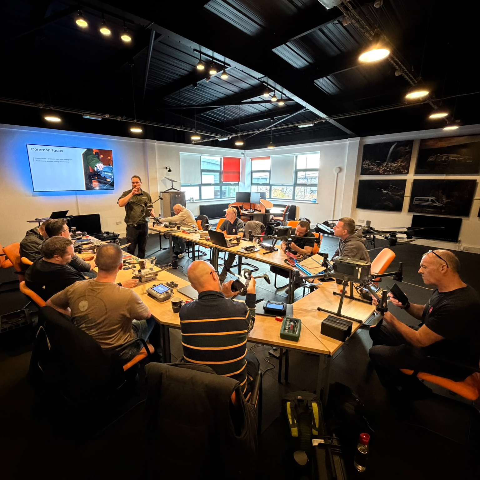 Heliguy Drone Maintenance Course.