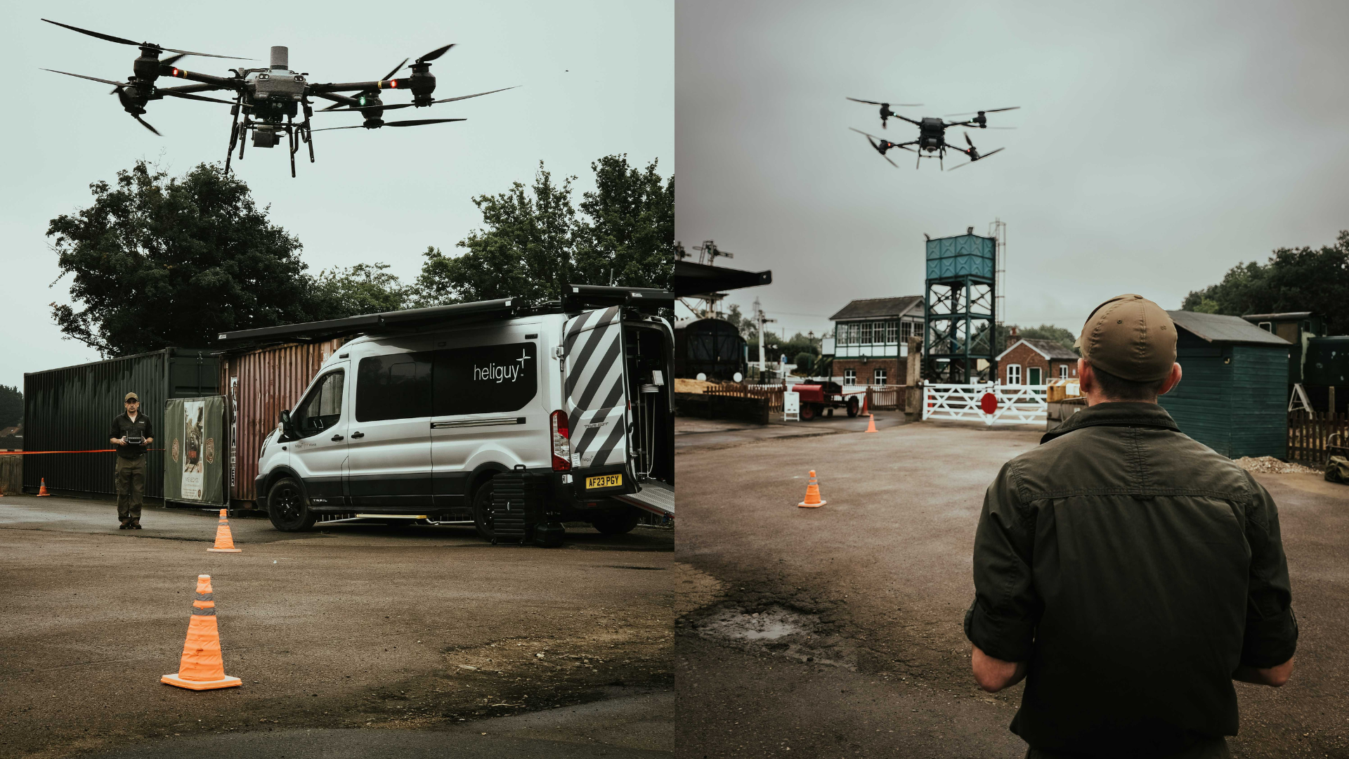 Live demo showcases drones for public safety and inspection
