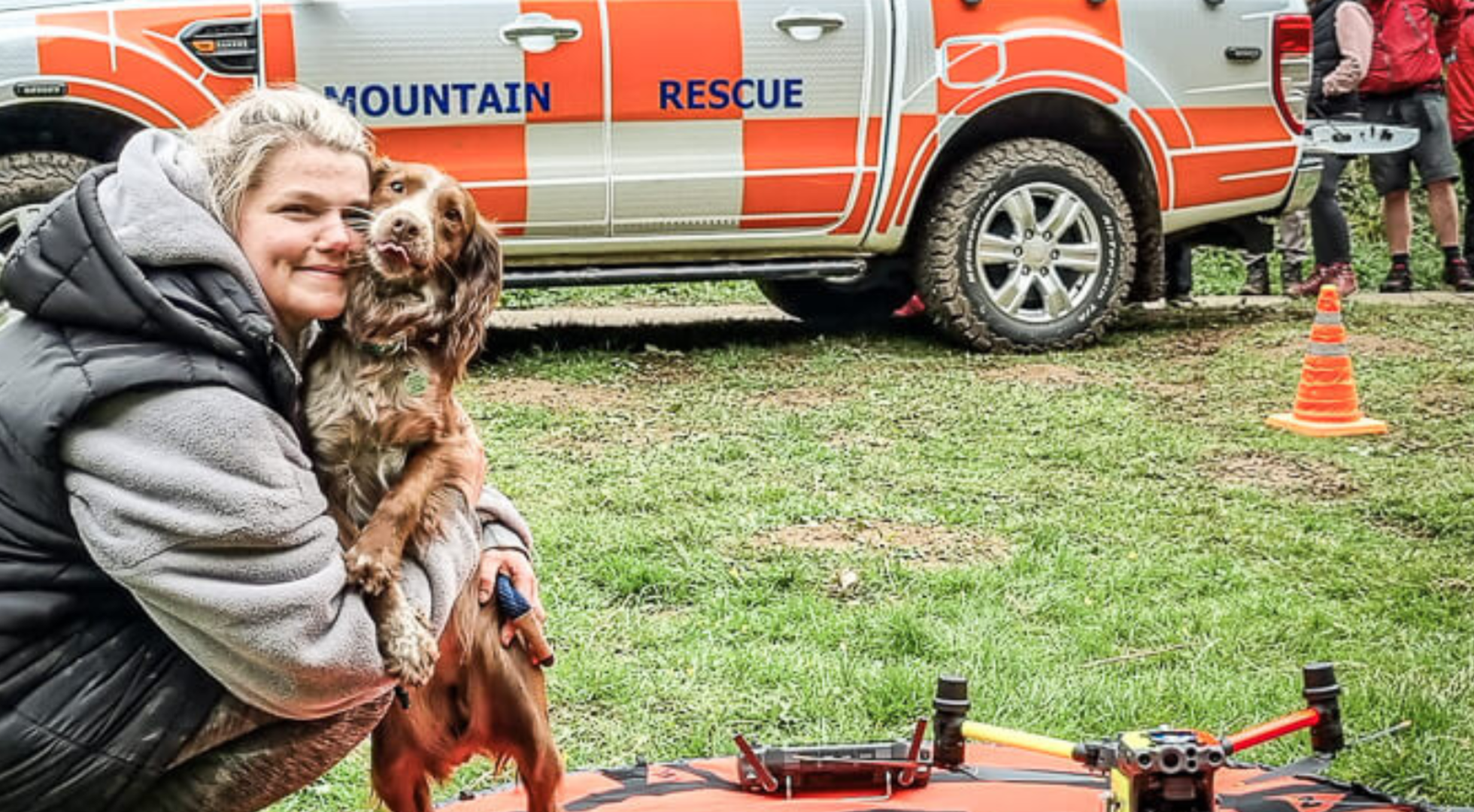 Drone Thermal Camera Helps Find Missing Dog