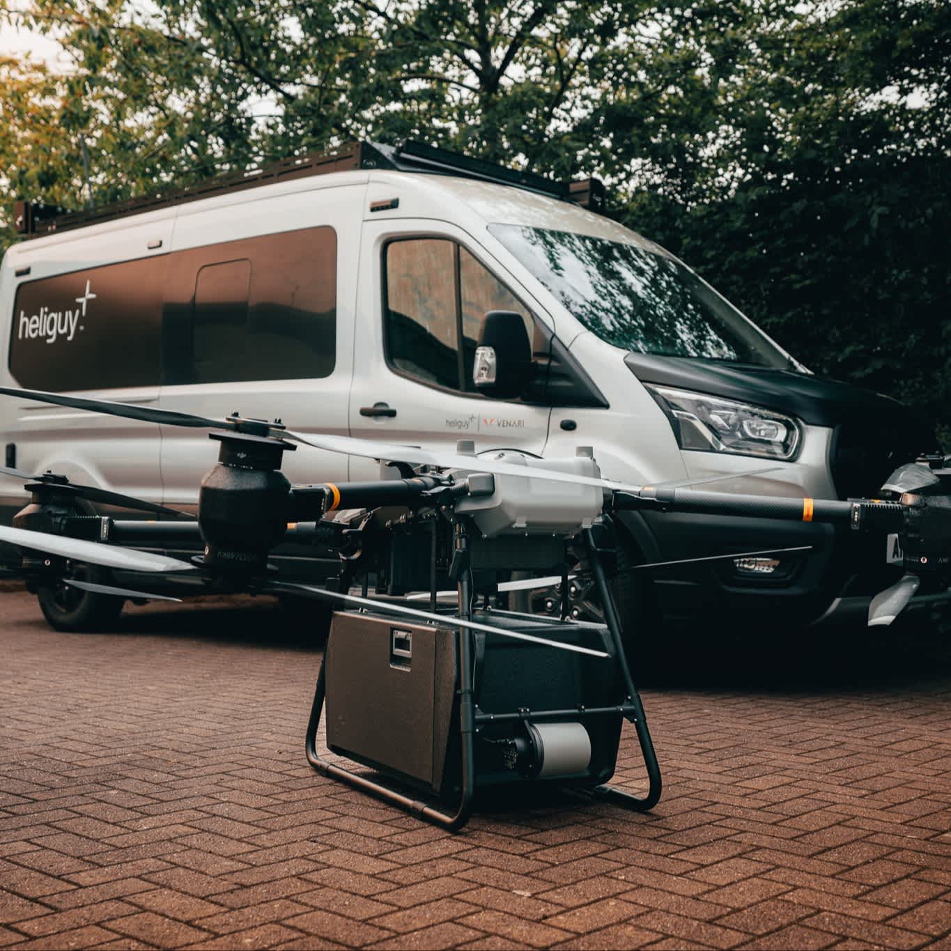 DJI FlyCart 30 can carry items in either cargo or winch mode.