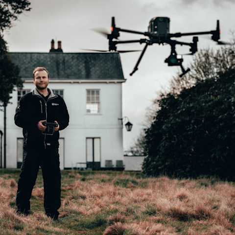 Heliguy CPD drone training.
