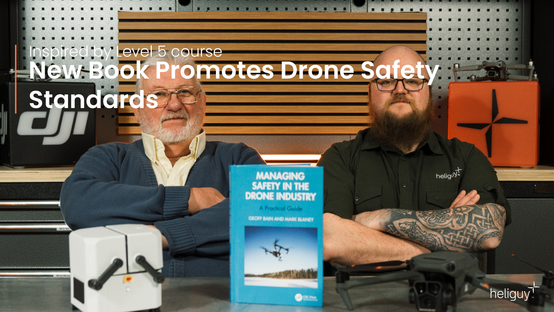 New book promotes enhanced drone safety standards